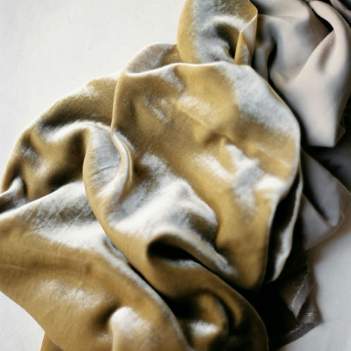 Tissu En Velours Marron 